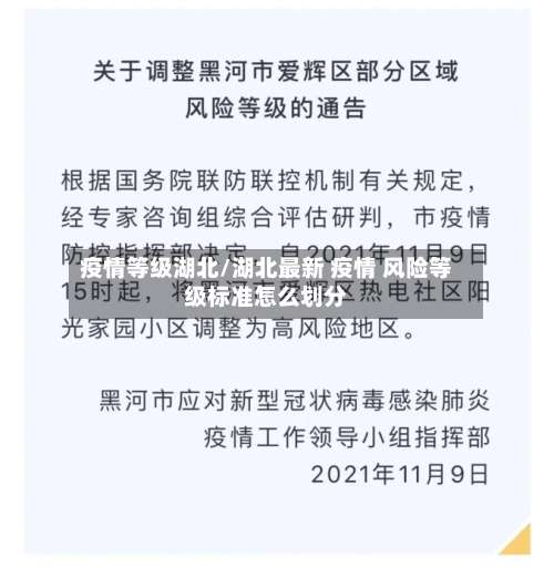 疫情等级湖北/湖北最新 疫情 风险等级标准怎么划分-第1张图片