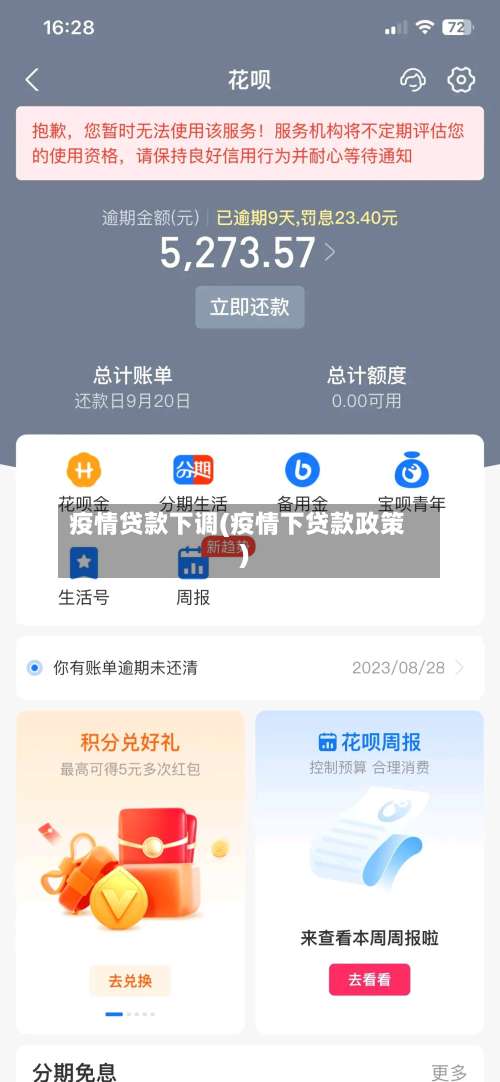 疫情贷款下调(疫情下贷款政策)-第2张图片