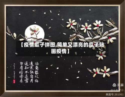 【疫情瓜子拼图,简单又漂亮的瓜子贴画疫情】