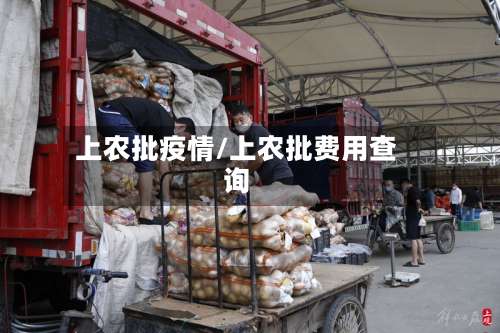 上农批疫情/上农批费用查询-第2张图片