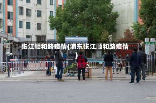 张江顺和路疫情(浦东张江顺和路疫情)