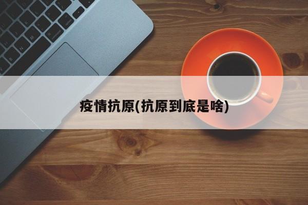 疫情抗原(抗原到底是啥)
